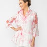 IC Collection Floral Burnout Jacket