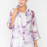 IC Collection Floral Burnout Jacket