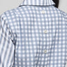 Hinson Wu Aileen Stripe and Gingham 3/4 Sleeve Blouse