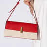 Arcadia Teti Medium Raffia and Zod Leather Mix Handbag