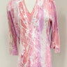 Melarosa Satin Front 3/4 Sleeve Tunic