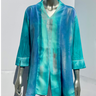 Melarosa Satin Front 3/4 Sleeve Tunic