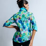 Perlavera Nancy Missy Fit Printed 3/4 Sleeve Blouse
