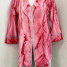 Melarosa Satin Front 3/4 Sleeve Tunic
