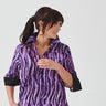Perlavera Nancy Missy Fit Printed 3/4 Sleeve Blouse