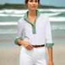 Hinson Wu Ainsley 3/4 Sleeve Top
