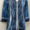 Melarosa Satin Front 3/4 Sleeve Tunic