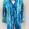 Melarosa Satin Front 3/4 Sleeve Tunic