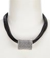 Simon Sebbag Multi Strand Leather Necklaces