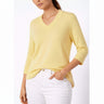 Jenvie Basic V neck Airsilk Sweater