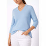 Jenvie Basic V neck Airsilk Sweater