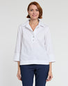 Hinson Wu Aileen  Polished Cotton Blouse