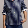 Hinson Wu Margot Classic Stripe Blouse