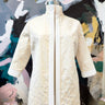 Emmelle Design Paint Brush Stretch Jacquard Open Front Jacket