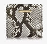 Gigi New York Mini Folding Wallet-python print