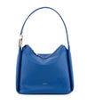Arcadia Alfa Medium Handbag in Cobalt Pebble Leather