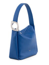 Arcadia Alfa Medium Handbag in Cobalt Pebble Leather