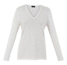 Marble Vneck Sequin Sweater