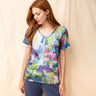 Claire Desjardins Short Sleeve V-neck Tee