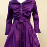 Samuel Dong 3/4 Sleeve Bubble Dress