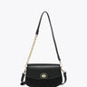 Jen & Co Santorini Twist-Lock Textured Crossbody w/ Chain Strap