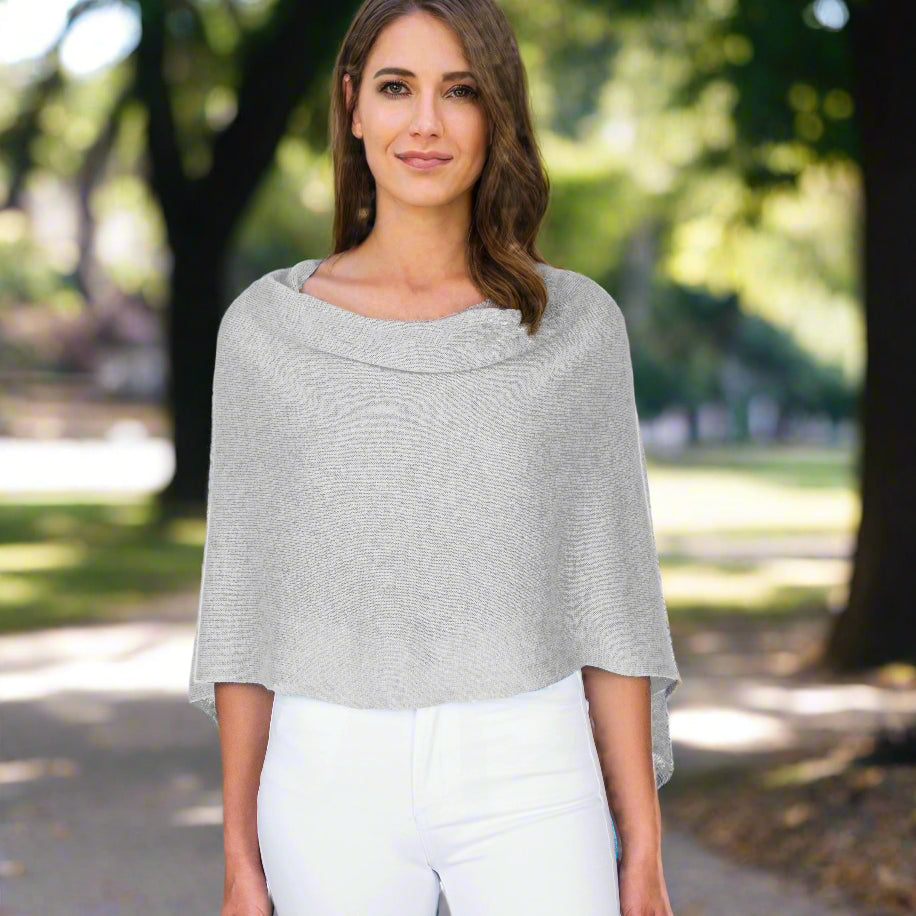 Alashan Lurex Silver topper