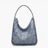 Jen & Company Joey Distressed Hobo Bag