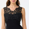 Leo and Ugo Battenberg Lace Knit Tank