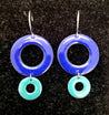 CopperTide Double Open Circle Earrings