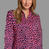 Alashan Esme Leopard 1/4 Zip Sweater