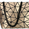 Patrizia Luca Geo Clutch Slant Squares Wristlet/Crossbody