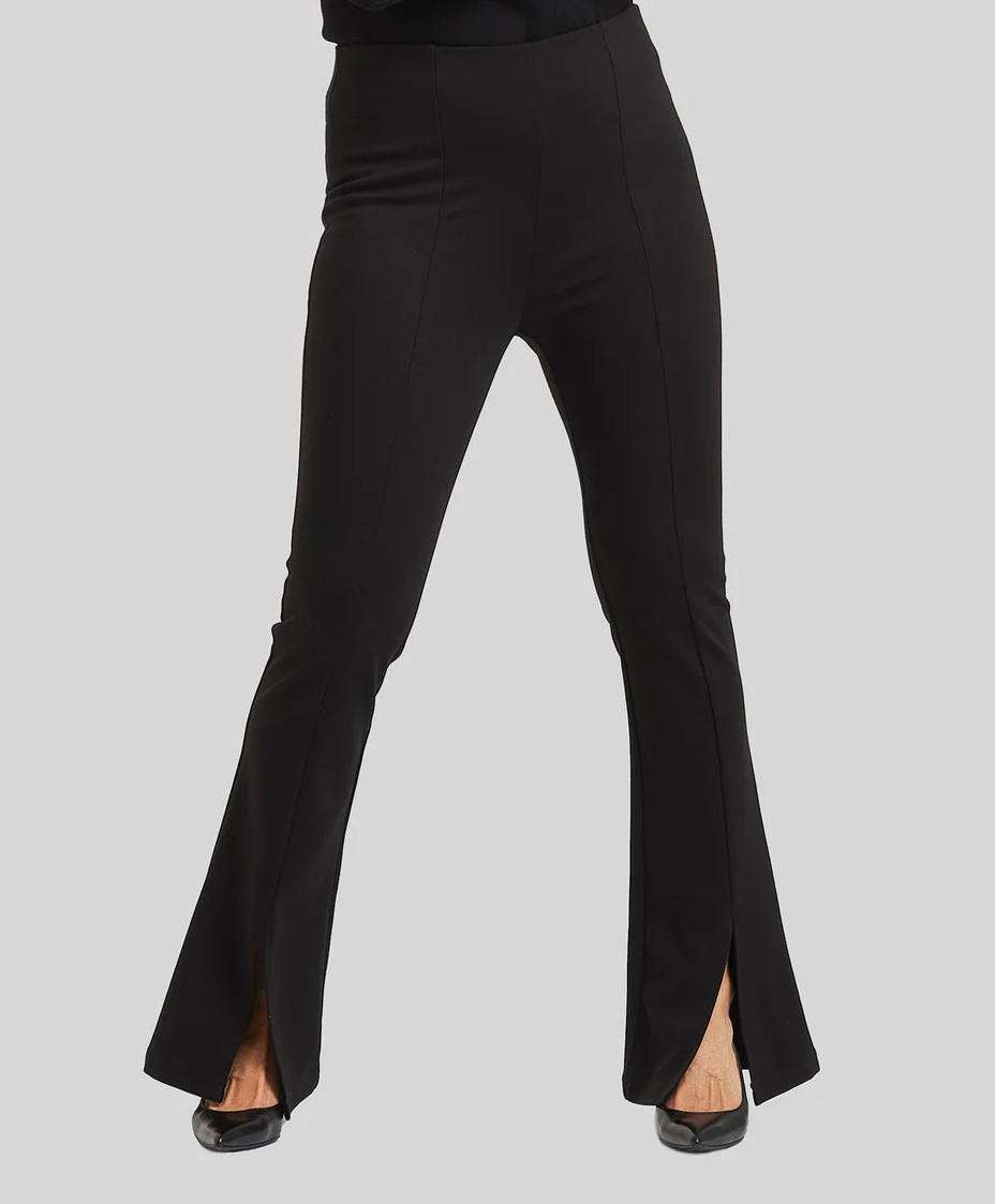 Paramount Knit Peace of Cloth Perry Front Slit Pull on Pant