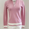 Pure Amici Zip Neck Sporty Sweater