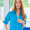 Finley Sirena Textured Jacquard Blouse