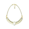 Gissa Bicalho Shell and Pearl Cord Necklace
